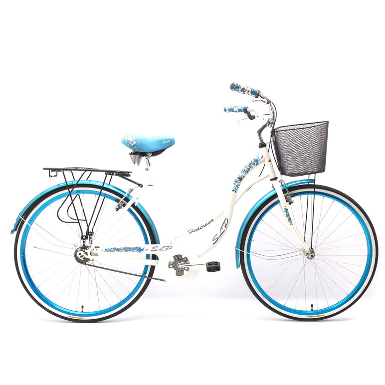 Bicicleta celeste best sale